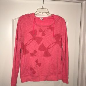 Lightweight under armor hot pink hoodie!